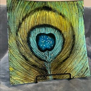 Glass Decorative Plate